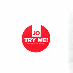 Naklejka - System JO Label JO Try Me Stickers