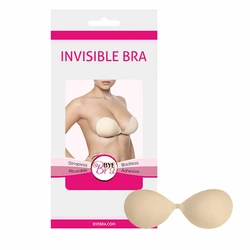 Niewidzialny biustonosz - Bye Bra Invisible Bra Miseczka B Nude