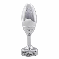 Plug analny - Doxy Butt Plug Ribbed
