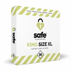 Prezerwatywy - Safe King Size XL 36 szt