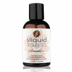 Lubrykant stymulujący - Sliquid Organics Sensation 125 ml