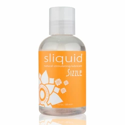 Lubrykant stymulujący - Sliquid Naturals Sizzle 125 ml
