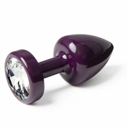 Plug analny - Diogol Anni Round Purple 30 mm