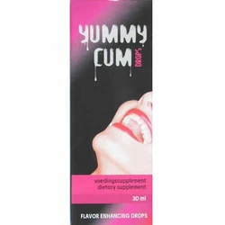 Yummy Cum Drops - Krople Poprawiające Smak I Objętość Spermy