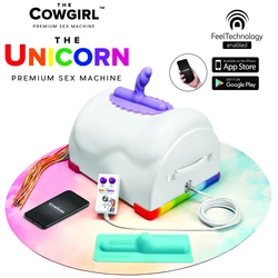 The Cowgirl - Maszyna Do Seksu Z Silikonową Nakładką Premium Sex Machine