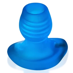 Oxballs - Glowhole-1 Plug Z Wkładką Niebieską Led Morph Mały