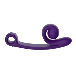Snail Vibe - Podwójny Wibrator Stymulujący Punkt-G Curve Fioletowy