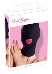 Bad Kitty - Czarna Maska Z Otworem Na Usta
