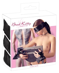 Bad Kitty - 5-Częściowy Zestaw Satynowych Wstążek BDSM