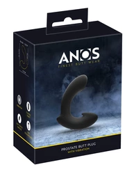 ANOS - Silikonowy Wibrator Prostaty 7 Trybów Wibracji Czarny