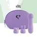 Wibrator - FeelzToys Mister Bunny with 2 Caps Purple