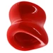 Oxballs - Mega Squeeze Pierścień Na Penisa Czerwony