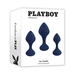 Playboy Pleasure - Zestaw silikonowych korków analnych Tail Trainer