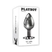 Playboy Pleasure - Korek analny Tux Aluminium - bardzo duży