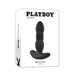 Playboy Pleasure - Aksamitny plug Trust  - 10 prędkości