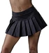 Cottelli PARTY - Seksowna Mini Spódniczka Z Małym Suwakiem Czarna XL